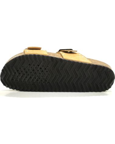 Sandálias de Mulher GEOX SANDALIA CASUAL DE NOBUK CON SUELA DE GOMA NUDE