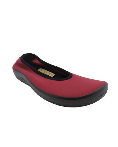 Scarpe-De-Mujer-ARCOPEDICO-ACARI-LICRA-ROJO