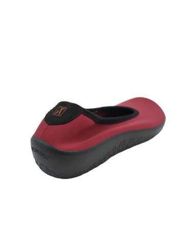 Scarpe-De-Mujer-ARCOPEDICO-ACARI-LICRA-ROJO