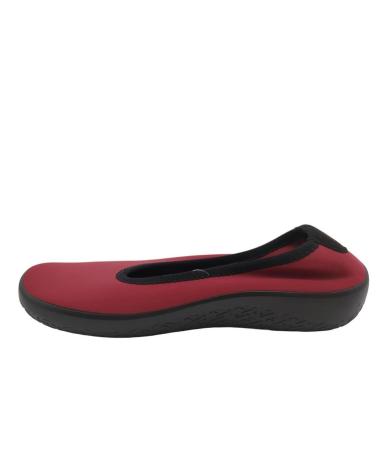 Scarpe-De-Mujer-ARCOPEDICO-ACARI-LICRA-ROJO