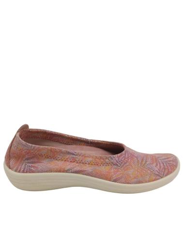 Ballerinas für Damen ARCOPEDICO GAUJA LICRA NEGRO ROSA