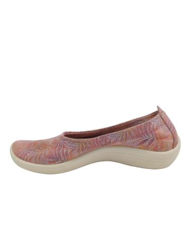 Ballerinas für Damen ARCOPEDICO GAUJA LICRA NEGRO ROSA