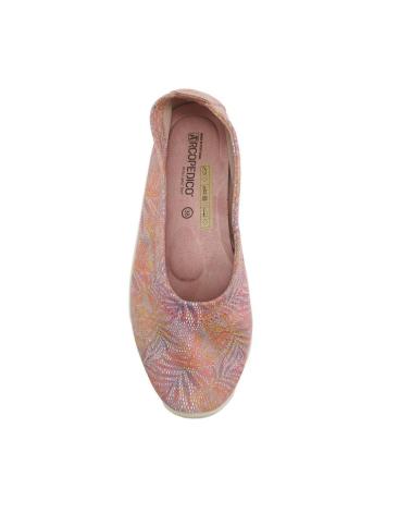 Ballerinas für Damen ARCOPEDICO GAUJA LICRA NEGRO ROSA