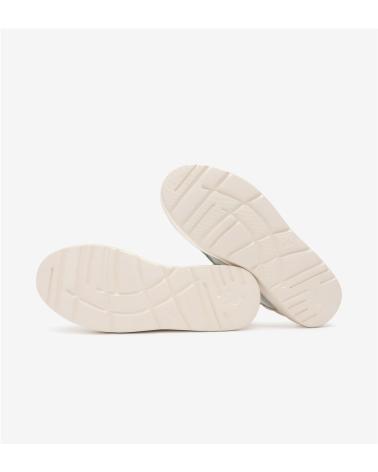 Nauticos de Mujer WALK IN PITAS ZAPATOS TIPO WALLABI WALK IN PITAS 54 POPPY JASPEADOS CON SUELA PLATAFORMA BEIGE