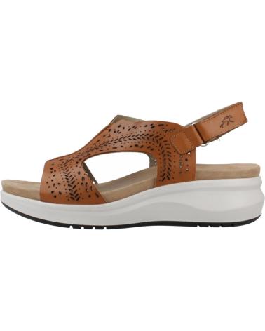 Sandali per Donna FLUCHOS SANDALIAS MUJER MODELO F1481 COLOR MARRON CUERO