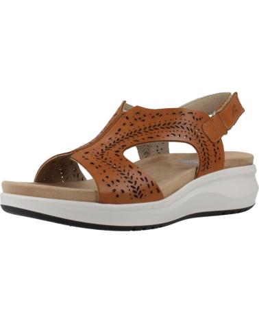 Sandali per Donna FLUCHOS SANDALIAS MUJER MODELO F1481 COLOR MARRON CUERO