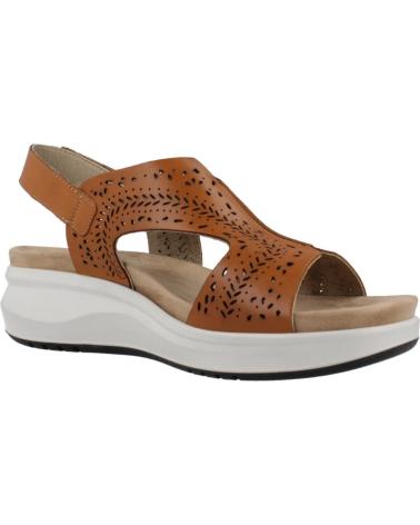 Sandali per Donna FLUCHOS SANDALIAS MUJER MODELO F1481 COLOR MARRON CUERO
