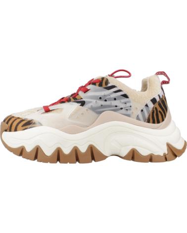 Esportes  de Mulher BUFFALO ZAPATILLAS MUJER MODELO TRAIL ONE COLOR ANIMAL PRINT BRWNCRM