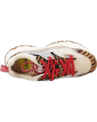 Sneaker für Damen BUFFALO ZAPATILLAS MUJER MODELO TRAIL ONE COLOR ANIMAL PRINT BRWNCRM
