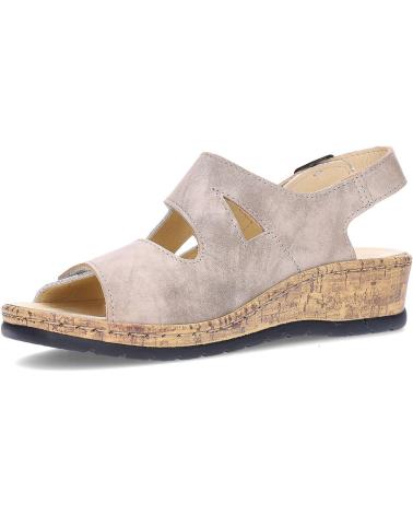 Sandali per Donna D`CUTILLAS SANDALIAS DE PIEL DOCTOR CUTILLAS 47211 BEIG