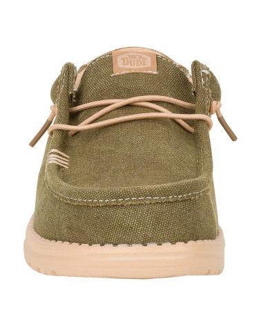 Nauticos per Uomo HEY DUDE MOCASIN HOMBRE DUDE WALLY WORKWEAR VERDE