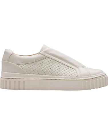 Woman Trainers CLARKS MAYHILL BAY 26181207 BLANCO