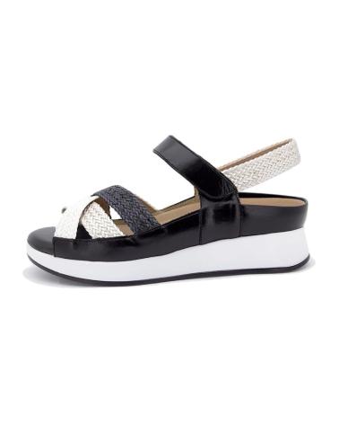 Sandali per Donna PIESANTO SANDALIA PALA TARENZADA NEGRO