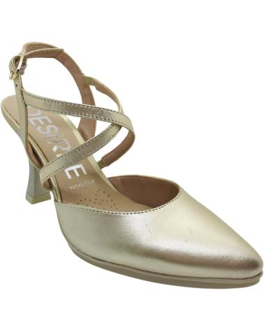 Sandales pour Femme DESIREÉ ZAPATO VESTIR TIRAS CRUZADAS DESIREE SAMI5 PLATINO