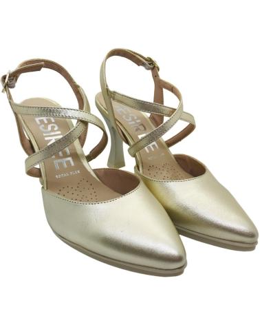 Sandales pour Femme DESIREÉ ZAPATO VESTIR TIRAS CRUZADAS DESIREE SAMI5 PLATINO