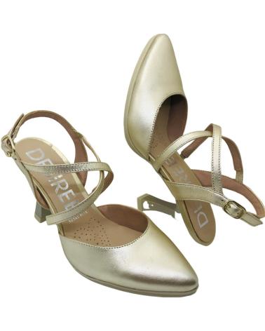 Sandales pour Femme DESIREÉ ZAPATO VESTIR TIRAS CRUZADAS DESIREE SAMI5 PLATINO