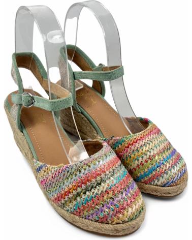 Sandali per Donna TIMBOS SANDALIA CUNA ESPARTO MUJER MULTICOLOR 131283 VARIOS COLORES