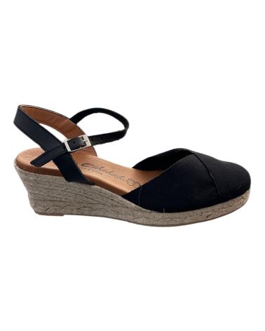 TORRES SANDALIAS YUTE LONA TORRES 5004 NEGRO VARIOS COLORES