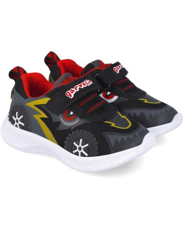 Esportes  de Menina e Menino GARVALIN DEPORTIVAS CON LUZ PARA CHICO 252800 RUNNING NEGROA054
