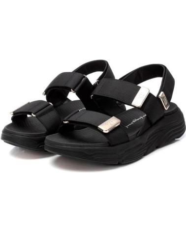 Woman Sandals XTI SANDALIAS PLANAS MUJER 144073 NEGRO