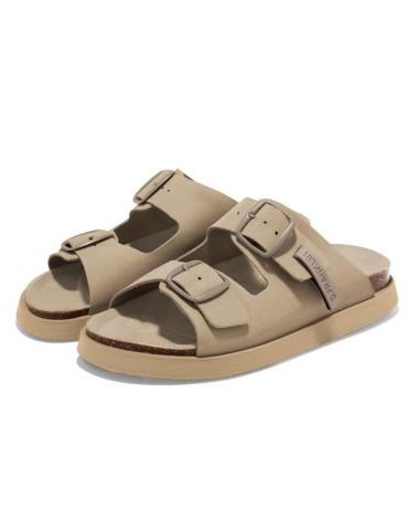 Sandali per Donna D FRANKLIN SANDALIAS PLANAS MUJER D FRANKLIN DFSH407001 TAUPE MARRóN