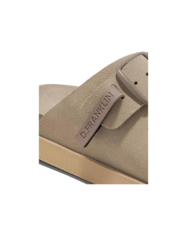 Sandali per Donna D FRANKLIN SANDALIAS PLANAS MUJER D FRANKLIN DFSH407001 TAUPE MARRóN