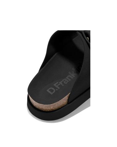 Sandali per Donna D FRANKLIN SANDALIAS PLANAS MUJER D FRANKLIN DFSH407001 NEGRO