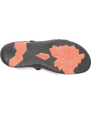 CHIRUCA SANDALIAS PLANAS MUJER MALIBU 17 BURDEOS ROJO