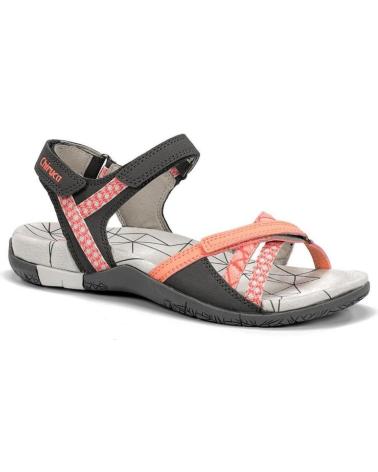 CHIRUCA SANDALIAS PLANAS MUJER VALENCIA 28 GRIS-ROSA