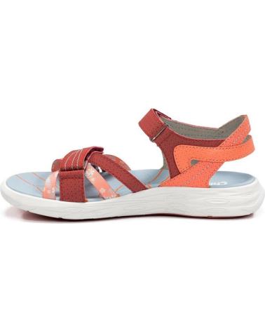 Woman Sandals CHIRUCA SANDALIAS PLANAS MUJER BARBATE 08 BURDEOS ROJO