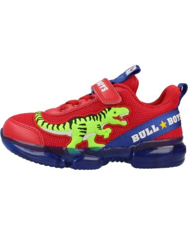 Sportif pour Garçon BULL BOYS ZAPATILLAS NINO MODELO AL2130 COLOR ROJO