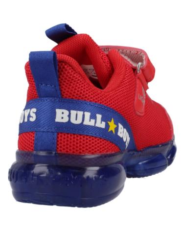 Sportif pour Garçon BULL BOYS ZAPATILLAS NINO MODELO AL2130 COLOR ROJO