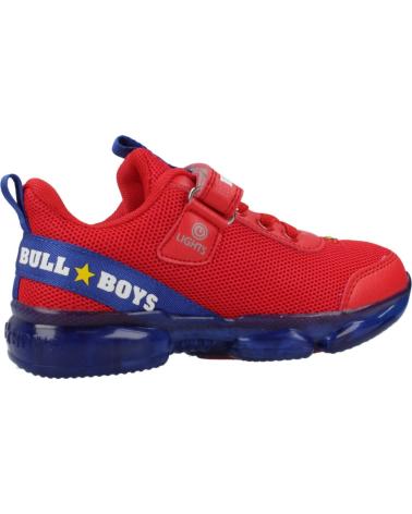 Sportif pour Garçon BULL BOYS ZAPATILLAS NINO MODELO AL2130 COLOR ROJO