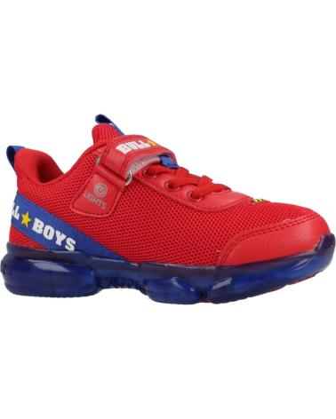 Sportif pour Garçon BULL BOYS ZAPATILLAS NINO MODELO AL2130 COLOR ROJO