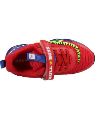 Sportif pour Garçon BULL BOYS ZAPATILLAS NINO MODELO AL2130 COLOR ROJO