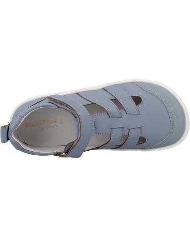 BLANDITOS SANDALIAS NINO MODELO MILOSBD COLOR AZUL AZUL25