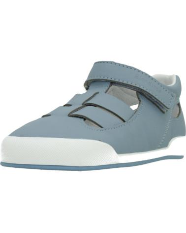 Sportif-De-Niña-BLANDITOS-SANDALIAS-RESPETUOSAS-DE-PIEL-OCEANO-AZUL