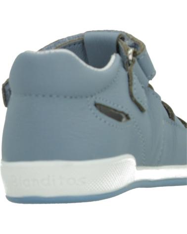Sportif-De-Niña-BLANDITOS-SANDALIAS-RESPETUOSAS-DE-PIEL-OCEANO-AZUL
