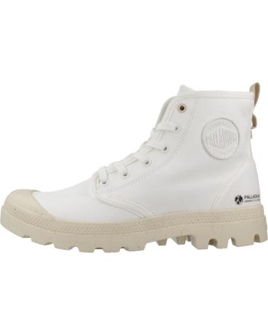 Bottes pour Femme PALLADIUM BOTAS MUJER MODELO PAMPA HI ZIP ORGANIC COLOR BLANCO STRWHT