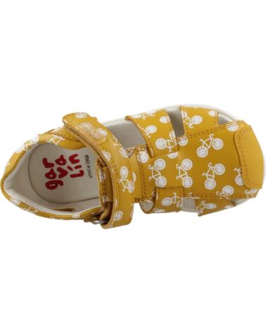 Sandali per Bambina e Bambino GARVALIN SANDALIAS NINO MODELO 242314G COLOR AMARILLO SOLEIL