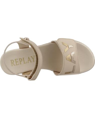 girl Sandals REPLAY SANDALIAS NINA MODELO JT240017S COLOR NUDE BGEGLD BGEGLD