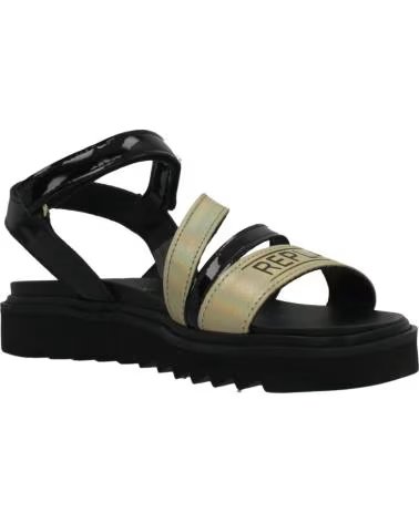 REPLAY Sandalias Nina Modelo Jt420009s Color Negro Blkgld BLKGLD
