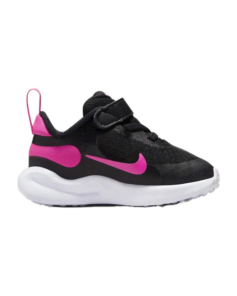 Schuhe für Mädchen und Junge NIKE ZAPATILLAS REVOLUTION 7 PARA NINOS UNISEX EN COLOR NEGRO NEGRO