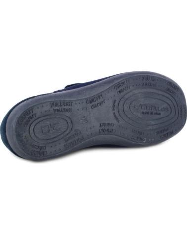 Calzado de casa de Hombre D`CUTILLAS ZAPATILLA VELCRO DOCTOR CUTILLAS AZUL