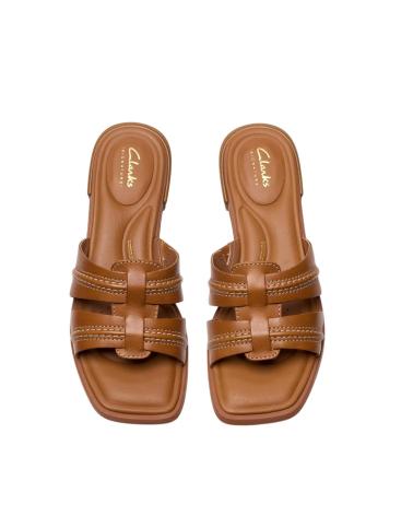 Sandales pour Femme CLARKS ARIANY MULE 26181239 MARRN MARRóN
