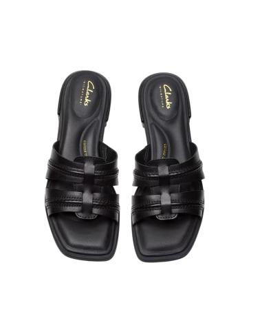 Sandálias de Mulher CLARKS ARIANY MULE 26181234 NEGRO