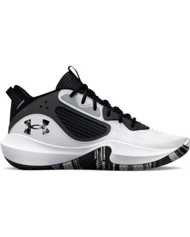 Sportif pour Femme UNDER ARMOUR ZAPATILLAS GS LOCKDOWN 6 NEGRO 3025617-101 BLANCO