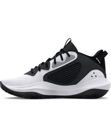 Sportif pour Femme UNDER ARMOUR ZAPATILLAS GS LOCKDOWN 6 NEGRO 3025617-101 BLANCO