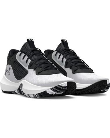 Sportif pour Femme UNDER ARMOUR ZAPATILLAS GS LOCKDOWN 6 NEGRO 3025617-101 BLANCO