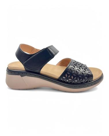 Sandali per Donna TIMBOS SANDALIA CUNA COMODA MUJER 131282 -PLANTILLA EXTRAIBLE NEGRO